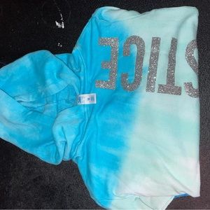 Girls justice blue hoodie